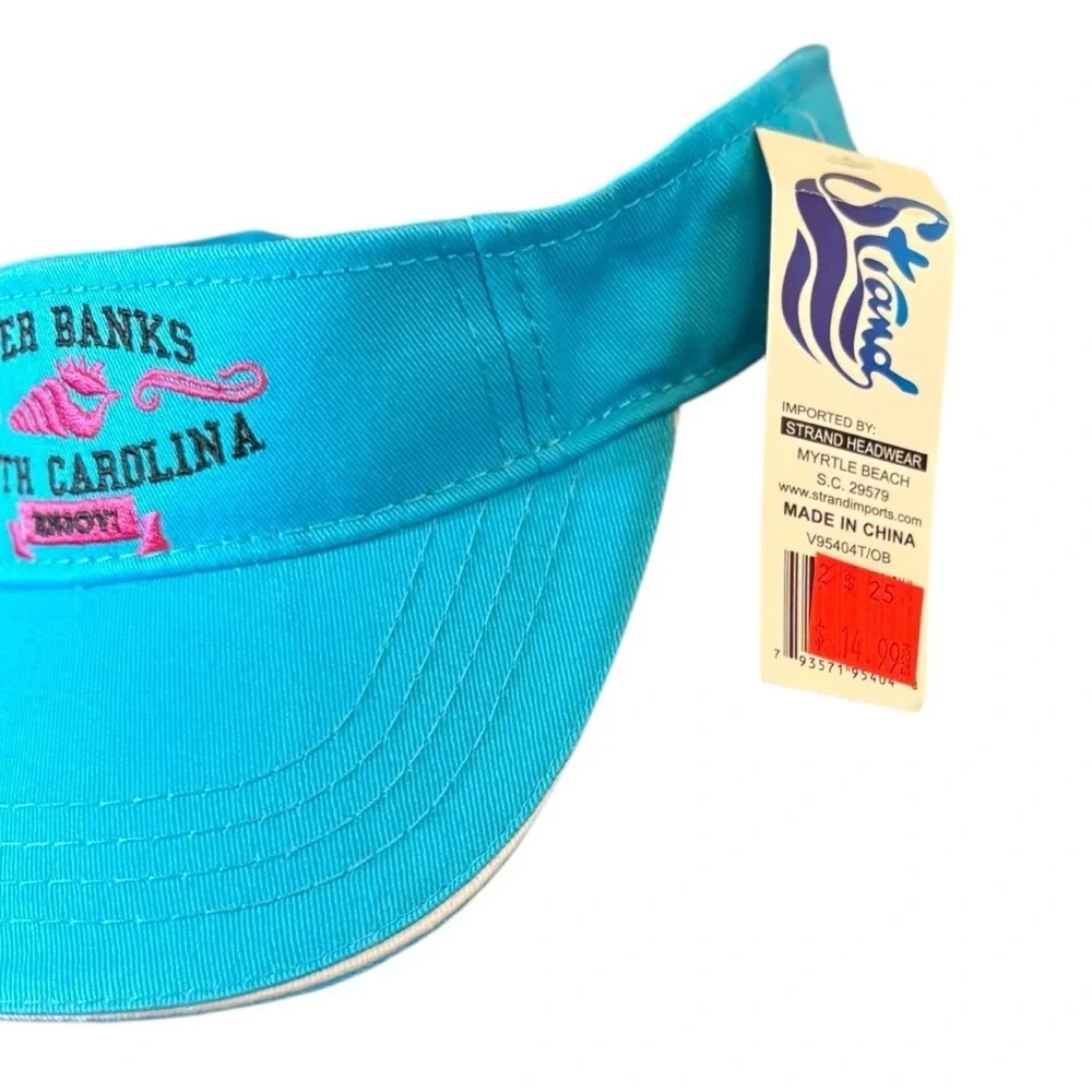 Outer Banks North Carolina Blue Visor